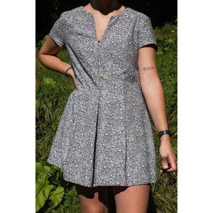 Zara TRF Floral Romper